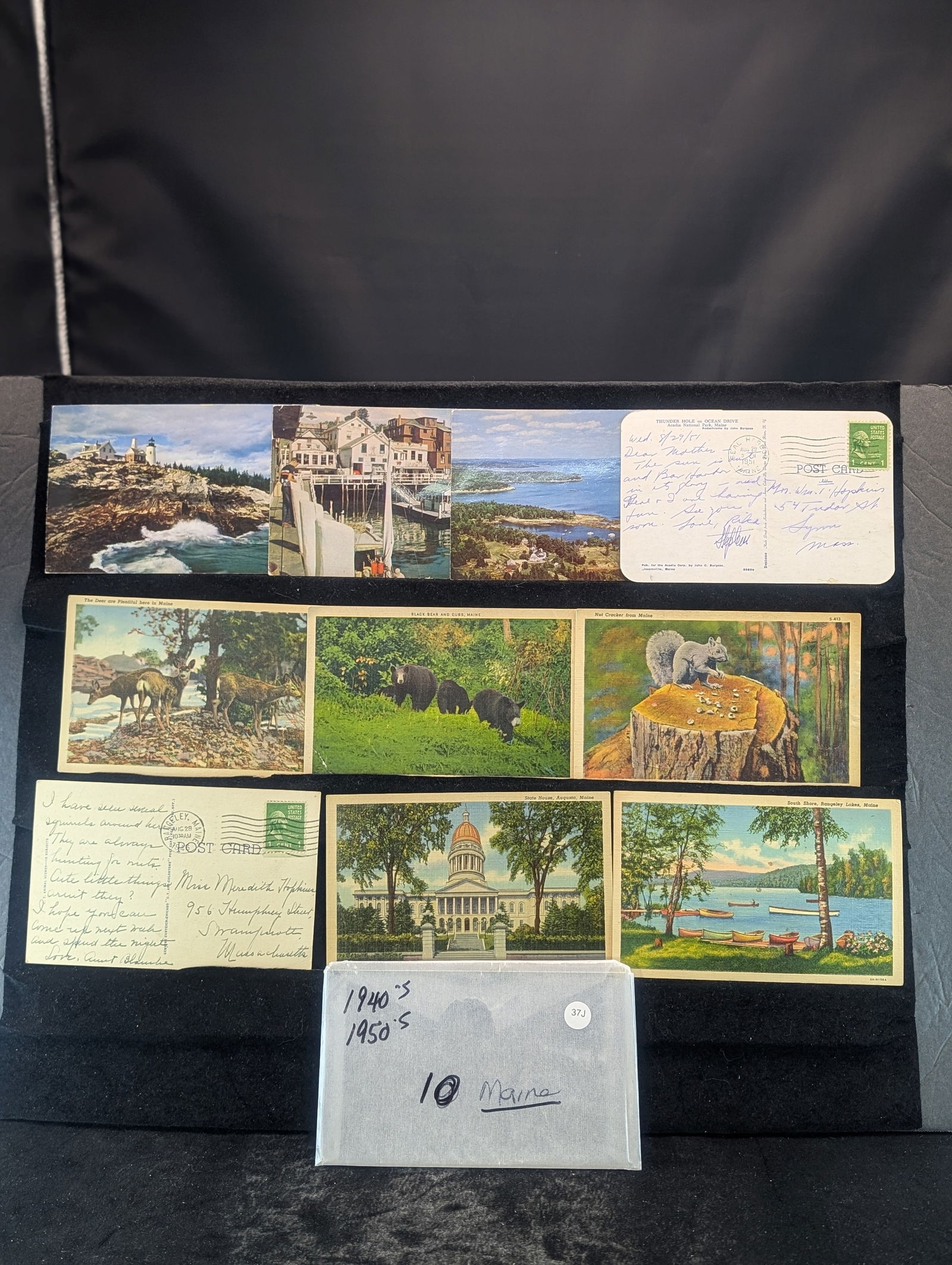 10 Assorted Maine Postcards (1 of 4)