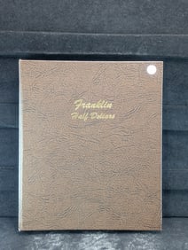 EMPTY Dansco Franklin Half Dollar Slide Album