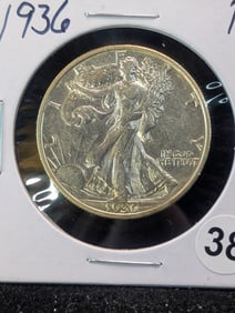 1936 P Walking Liberty Half Dollar Nice Coin