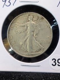 1937 P Walking Liberty Half Dollar