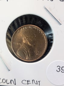 1934-D Lincoln Wheat Cent, HIGH Grade