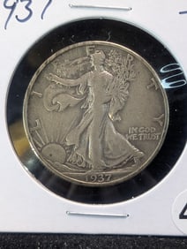 1937 D Walking Liberty Half Dollar