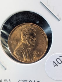 1936 Lincoln Wheat Cent, HIGH Grade