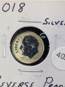 2018-S "Silver" Reverse Proof Roosevelt Dime