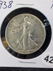 1938 P Walking Liberty Half Dollar