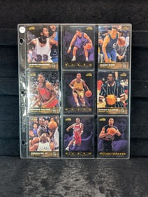 9 Basketball Cards. Kobe Bryant And Others