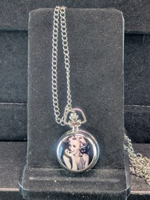 Pocket Watch (Marilyn Monroe), New, Works Perfect!