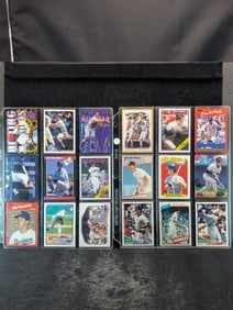 18 Baseball Cards. Don Mattingly, Orel Hershiser, & Others.