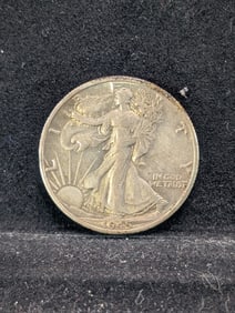 1945-D Walking Liberty Half Dollar