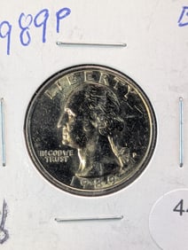 1989-P Washington Quarter
