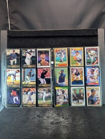 18 Baseball Cards. Roger Clemens, Barry Bonds, & Others.