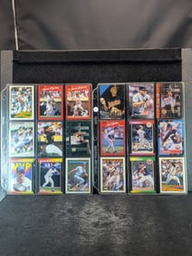 18 Baseball Cards. Cal Ripken Jr., Nolan Ryan, Mark McGwire, & Others.
