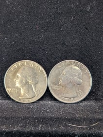 1978-P & 1981-P Washington Quarters