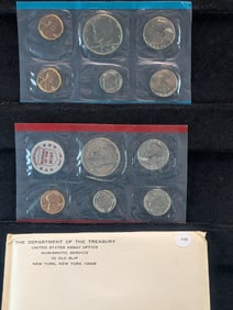 1972 P&D U.S. Mint Uncirculated Set In OGP
