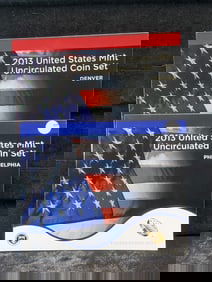 2013 P&D U.S. Mint Uncirculated Set