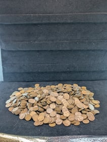 1,000 wheat pennies various dates and mint marks