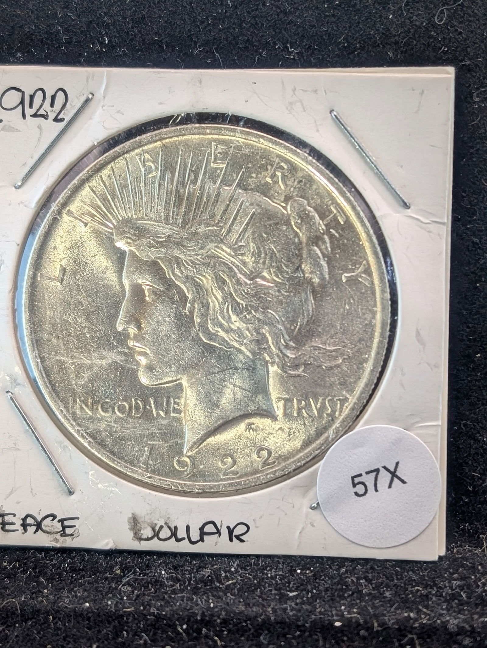 1922 Peace Silver Dollar. High Grade (1 of 2)