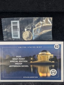 2020 West Point Special Edition Proof Jefferson Nickel