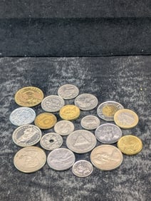20 World Coins, Some UNC!