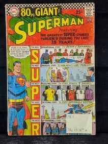 1967, Superman Comic Book, (Very Rare, 25c-Amazing Ads, Great Condition), 58 Years Old!