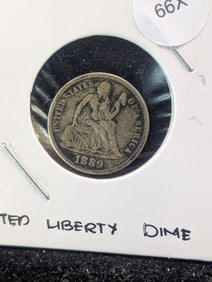 1889 Seated Liberty Dime