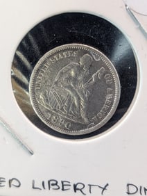 1890 Seated Liberty Dime