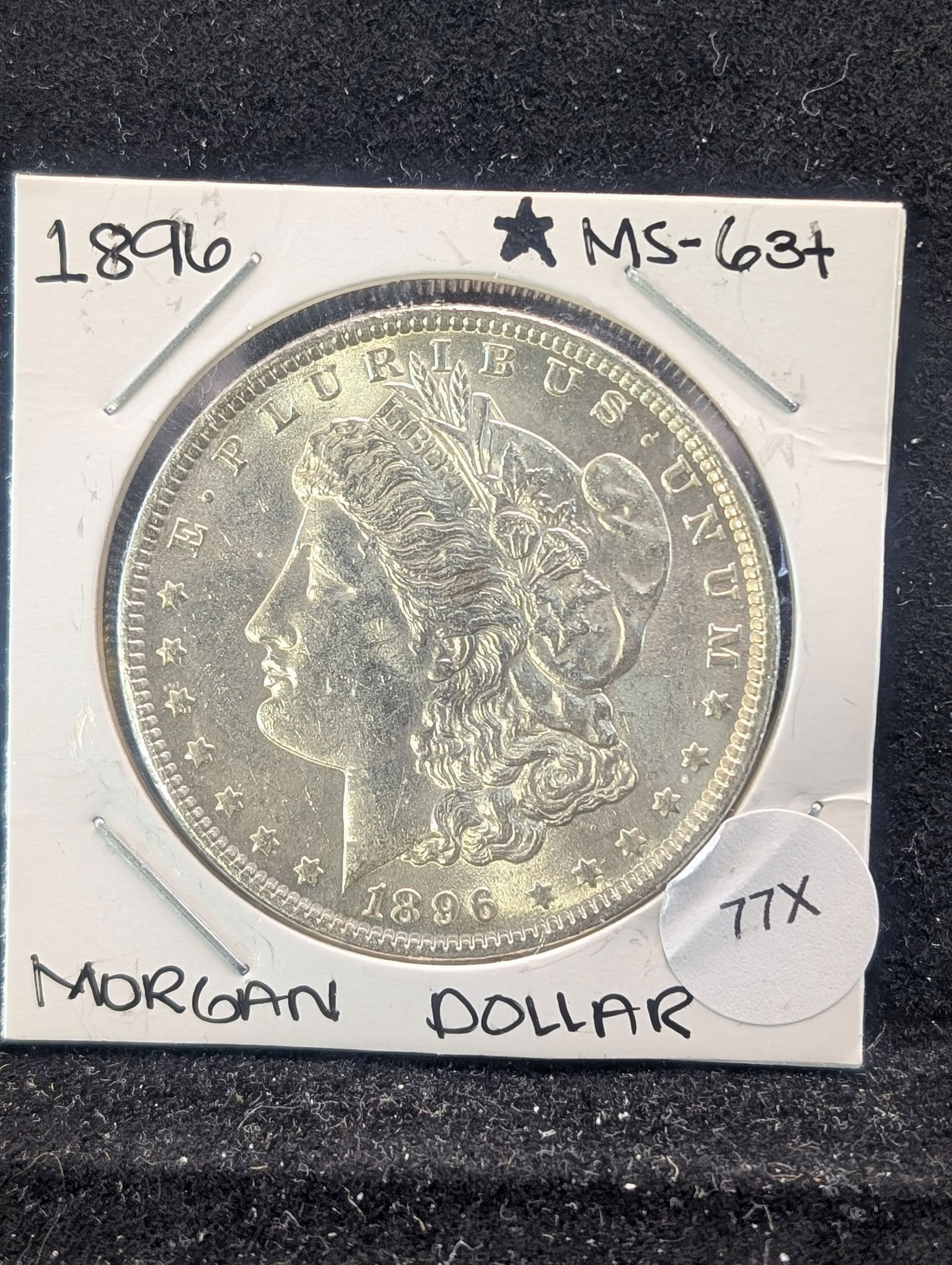 1896 Morgan Dollar. UNC (1 of 2)