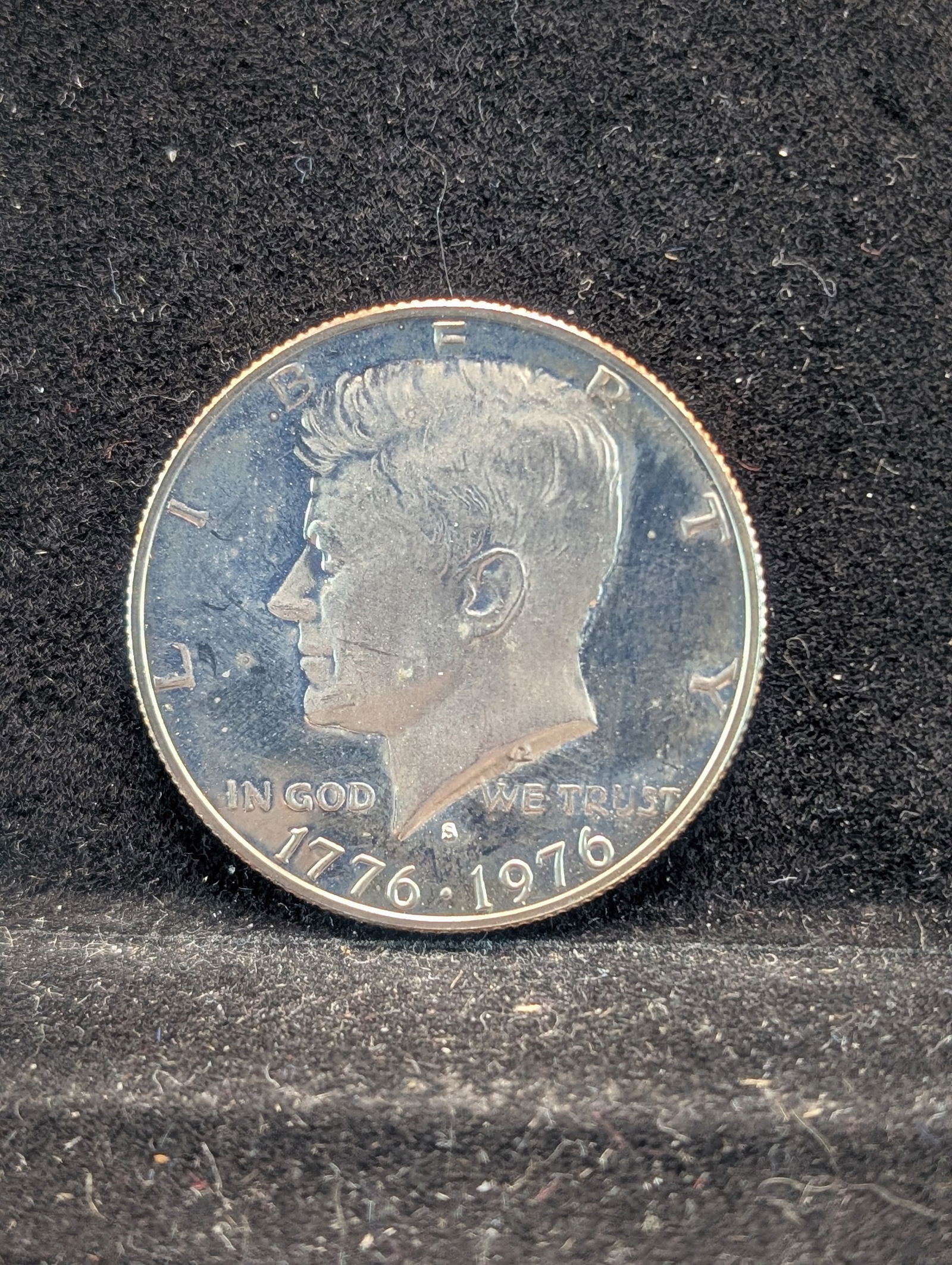 1976-S PROOF Kennedy Half Dollar. (1 of 2)