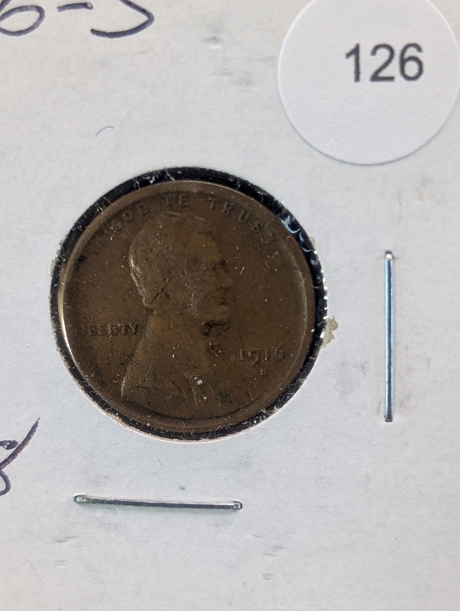 1916-S Lincoln Wheat Cent. Better Date (1 of 2)