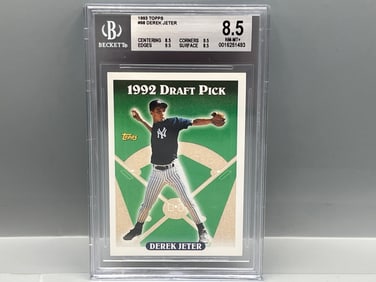 1993 Topps Derek Jeter RC #98 BGS NM-MT+ 8.5