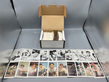 1983 Card Collector's 1953 Bowman Color Near Complete & 1953 Bowman Black & White Complete Reprint