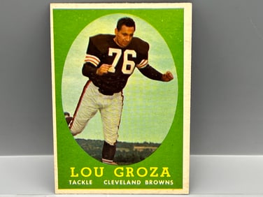 1958 Topps Lou Groza #52