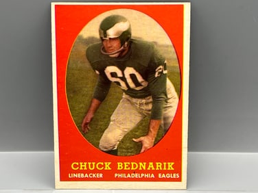 1958 Topps Chuck Bednarik #35