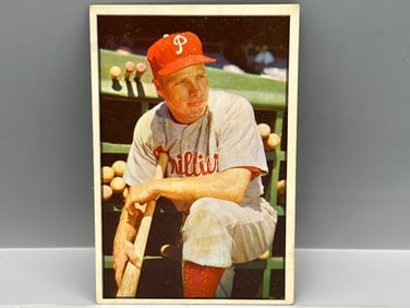1953 Bowman Color Richie Ashburn #10