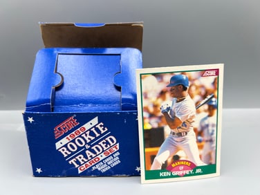 1989 Score Rookies & Traded Baseball Complete Set W/ Ken Griffey Jr. RC