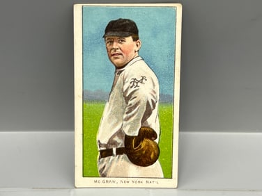 1909-11 T206 John McGraw - Hands at Hip Variation
