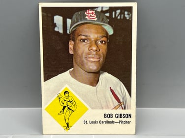 1963 Fleer Bob Gibson #61