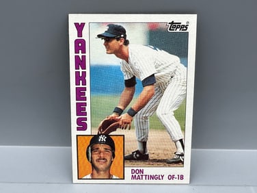1984 Topps Don Mattingly RC #8