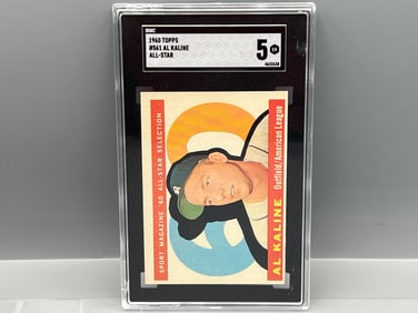 1960 Topps Al Kaline All Star #561 SGC 5