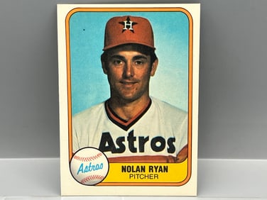 1981 Fleer Nolan Ryan #57