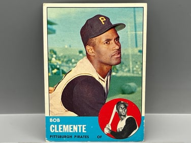1963 Topps Roberto Clemente #540