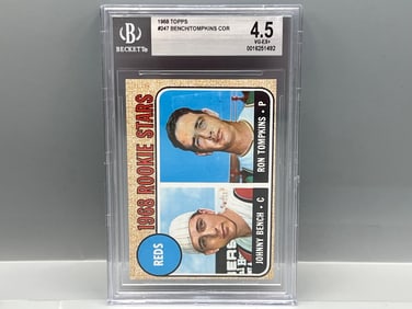 1968 Topps Johnny Bench RC #247 BGS VG-EX+ 4.5