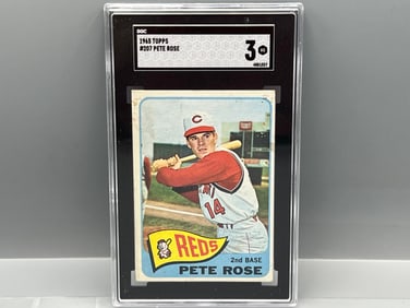 1965 Topps Pete Rose #207 SGC 3
