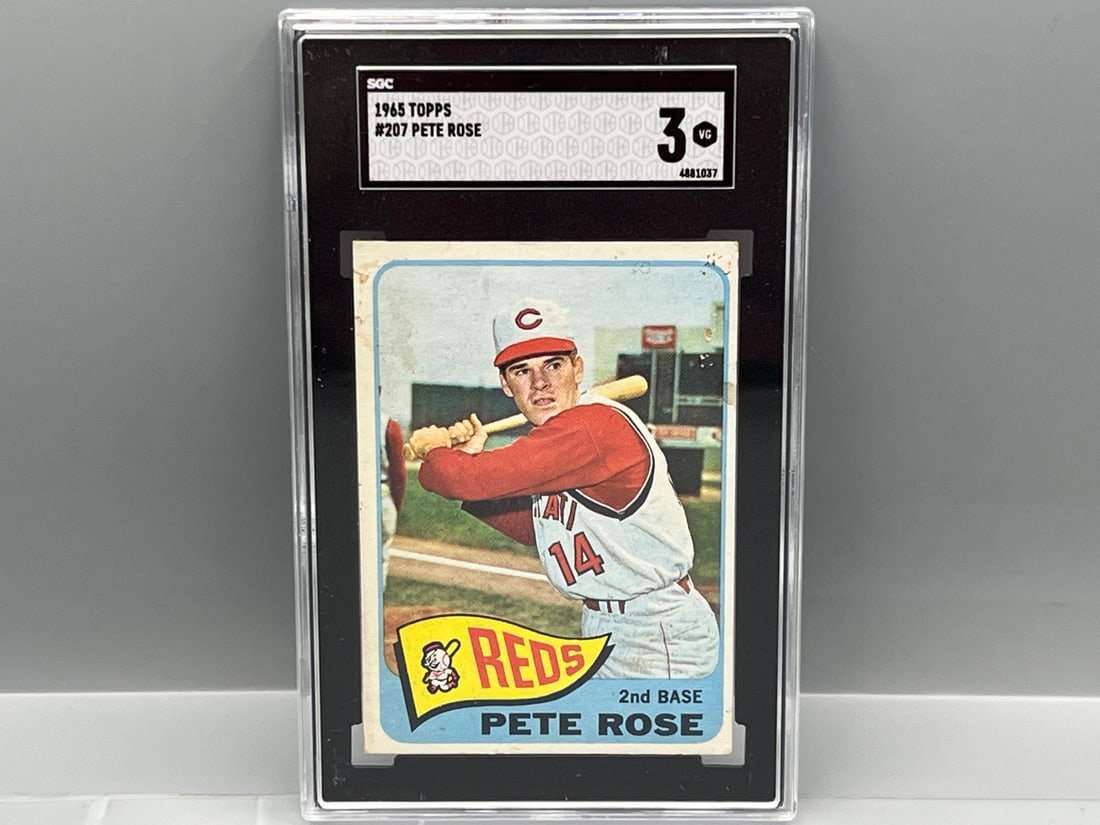 1965 Topps Pete Rose #207 SGC 3 (1 of 2)