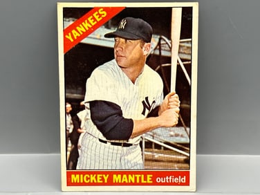 1966 Topps Mickey Mantle #50
