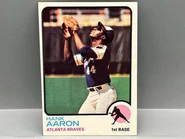 1973 Topps Hank Aaron #100