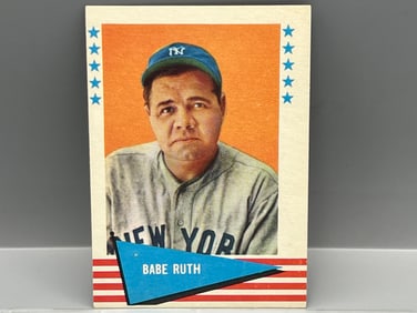 1961 Fleer Baseball Greats Babe Ruth #75