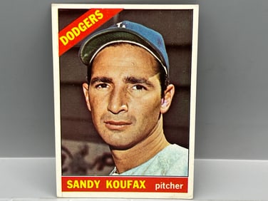 1966 Topps Sandy Koufax #100