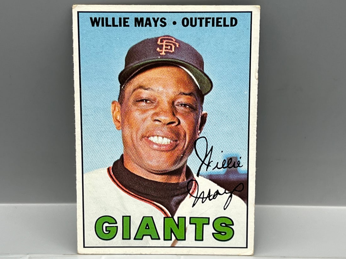 1967 Topps Willie Mays #200 (1 of 3)