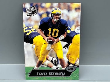 2000 Press Pass Tom Brady #37 RC